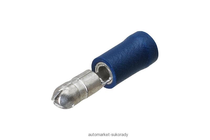 Kolík kulatý 4mm modrý - balení 100 ks