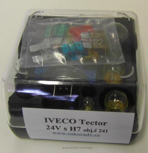 Sada žárovek IVECO Tector H7 24V