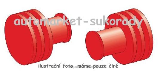 Těsnění silikonové záslepka čirá