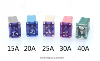 Pojistka 32V / 30A růžová / 2270686
