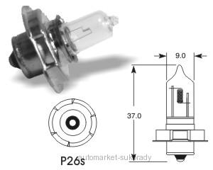  6V 15W P26s S3 Babeta halogen 917