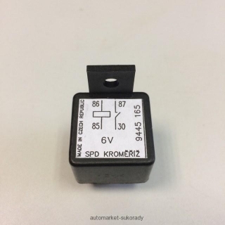 Spínací relé  6V 30A  9445 165