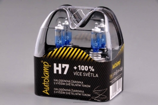 AUTOLAMP H7 12V 55W PX26d +100% E-homologace