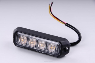 Světlo výstražné LED oranžové PREDATOR 4*3W