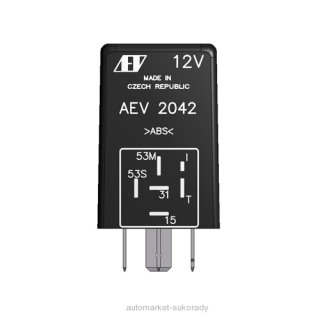 Intervalový spínač stěračů AVIA – 12V AEV 2042