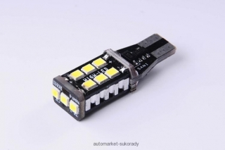 LED 12V 16W W2,1x9,5 W16W čirá