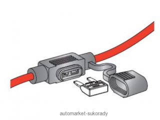 MTA 0100335 držák pojistky MINI s krytkou, kabel 4 mm2