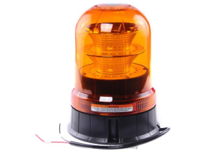 Maják LED pevný 12V-24V oranžový 40 LED*1W