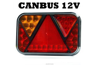 Koncové světlo FT-270 levé CANBUS LED 12V s mlhovým světlem BAJONET 5pin