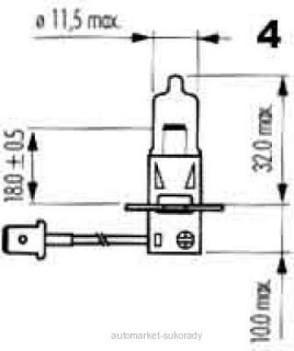 NARVA 24V H3 100W